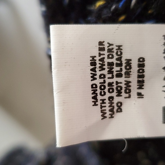 OYA women’s open front Cardigan with shawl collar/side pockets size S/M EUC - Picture 7 of 9